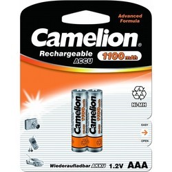 Аккумуляторная батарейка Camelion 2xAAA 1100 mAh