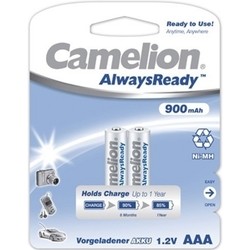 Аккумуляторы и батарейки Camelion Always Ready 2xAAA 900 mAh