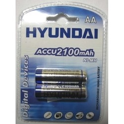 Аккумуляторы и батарейки Hyundai 2xAA 2100 mAh
