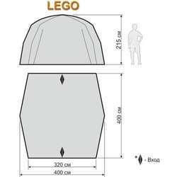 Палатка Maverick Lego