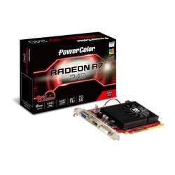 Видеокарты PowerColor Radeon R7 240 AXR7 240 2GBD3-HE/OC