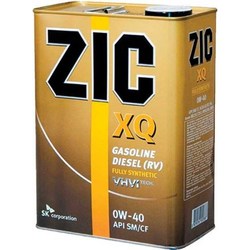 Моторное масло ZIC XQ 0W-40 4L