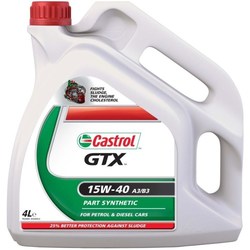 Моторное масло Castrol GTX 15W-40 A3/B3 4L