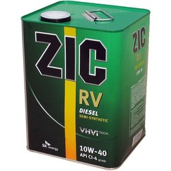 Моторное масло ZIC RV 10W-40 6L