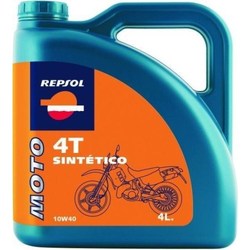 Моторное масло Repsol Moto Sintetico 4T 10W-40 4L