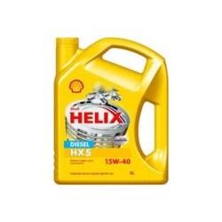 Моторные масла Shell Helix HX5 Diesel 15W-40 5L