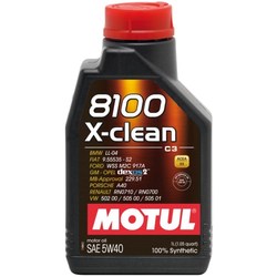 Моторное масло Motul 8100 X-clean 5W-40 1L