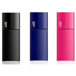 USB Flash (флешка) Silicon Power Blaze B05 16Gb (розовый)