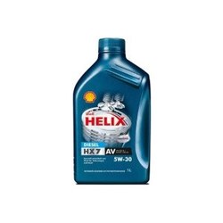 Моторное масло Shell Helix HX7 Diesel AV 5W-30 1L