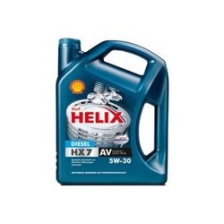 Моторное масло Shell Helix HX7 Diesel AV 5W-30 4L