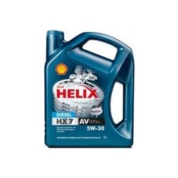 Моторное масло Shell Helix HX7 Diesel AV 5W-30 5L
