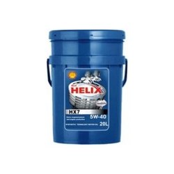 Моторное масло Shell Helix HX7 5W-40 20L