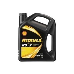 Моторные масла Shell Rimula R3 X 15W-40 4L