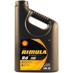 Моторное масло Shell Rimula R6 ME 5W-30 4L