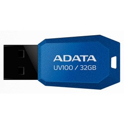 USB Flash (флешка) A-Data UV100 32Gb (синий)