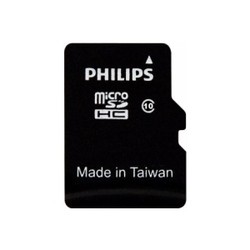 Карты памяти Philips microSDHC Class 10 16Gb
