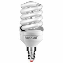 Лампочки Maxus 1-ESL-007-1 T2 FS 15W 2700K E14