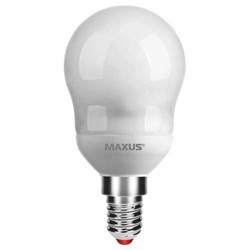 Лампочки Maxus 1-ESL-125-1 Globe 11W 2700K E14