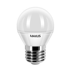 Лампочки Maxus 1-LED-365 G45 F 5W 3000K  E27 AP