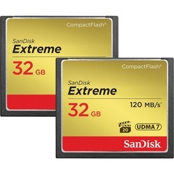 Карта памяти SanDisk Extreme CompactFlash 120MB/s