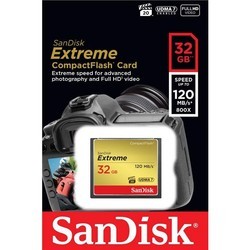 Карта памяти SanDisk Extreme CompactFlash 120MB/s 16Gb