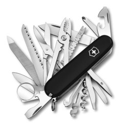 Нож / мультитул Victorinox SwissChamp (черный)