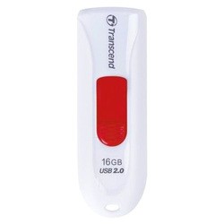 USB Flash (флешка) Transcend JetFlash 590 16Gb (белый)