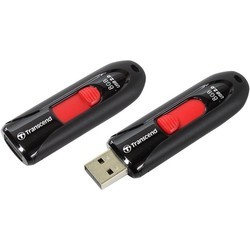 USB Flash (флешка) Transcend JetFlash 590 64Gb (черный)