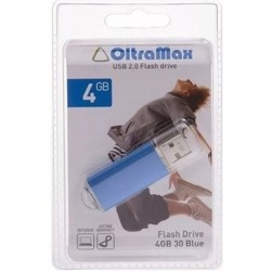 USB Flash (флешка) OltraMax 30 4Gb (синий)