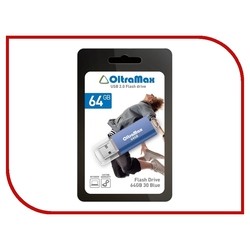 USB Flash (флешка) OltraMax 30 64Gb (синий)