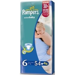 Подгузники (памперсы) Pampers Active Baby 6 / 54 pcs
