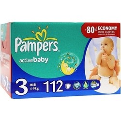 Подгузники (памперсы) Pampers Active Baby 3 / 112 pcs