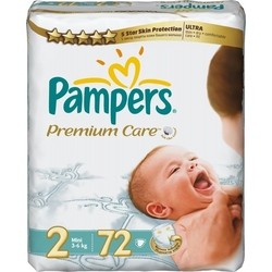 Подгузники Pampers Premium Care 2 / 72 pcs