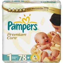 Подгузники Pampers Premium Care 1 / 78 pcs