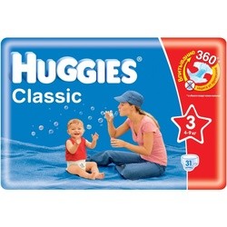 Подгузники Huggies Classic 3 / 31 pcs
