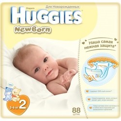 Подгузники (памперсы) Huggies Newborn 2 / 88 pcs