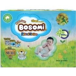 Подгузники (памперсы) Bosomi Natural Cotton NB / 30 pcs