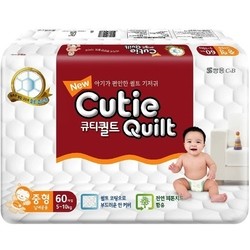 Подгузники (памперсы) Cutie Quilt M / 60 pcs