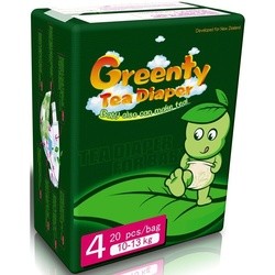 Подгузники (памперсы) Greenty Tea Diaper 4 / 20 pcs