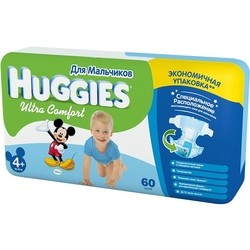 Подгузники Huggies Ultra Comfort Boy 4 Plus / 60 pcs