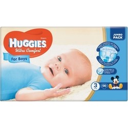 Подгузники (памперсы) Huggies Ultra Comfort Boy 3 / 56 pcs