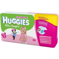 Подгузники Huggies Ultra Comfort Girl 5 / 56 pcs