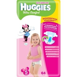 Подгузники Huggies Ultra Comfort Girl 5 / 64 pcs
