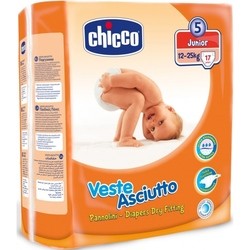 Подгузники (памперсы) Chicco Veste Asciutto 5 / 17 pcs