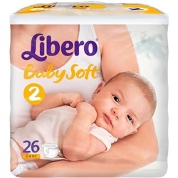 Подгузники Libero Baby Soft 2 / 26 pcs