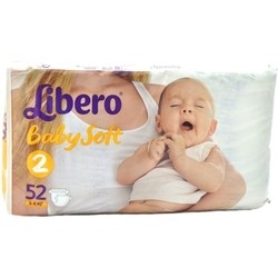 Подгузники (памперсы) Libero Baby Soft 2 / 52 pcs
