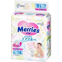 Подгузники Merries Diapers L / 18 pcs