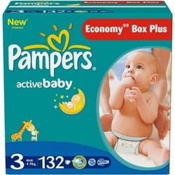 Подгузники (памперсы) Pampers Active Baby 3 / 132 pcs
