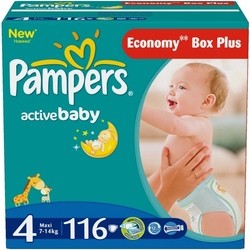 Подгузники (памперсы) Pampers Active Baby 4 / 116 pcs