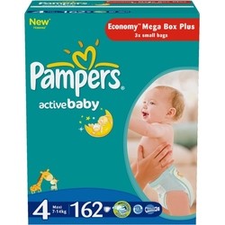 Подгузники (памперсы) Pampers Active Baby 4 / 162 pcs